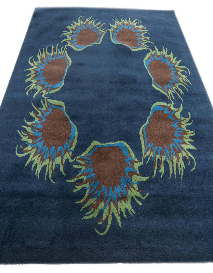 Detail image of  7' 7 x 7' 7 Agra Square Rug