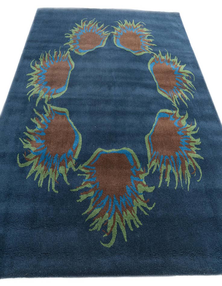 Detail image of  7' 6 x 7' 7 Agra Square Rug