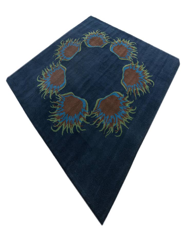 Detail image of  7' 7 x 7' 7 Agra Square Rug