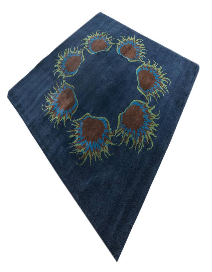 Detail image of  7' 6 x 7' 6 Agra Square Rug