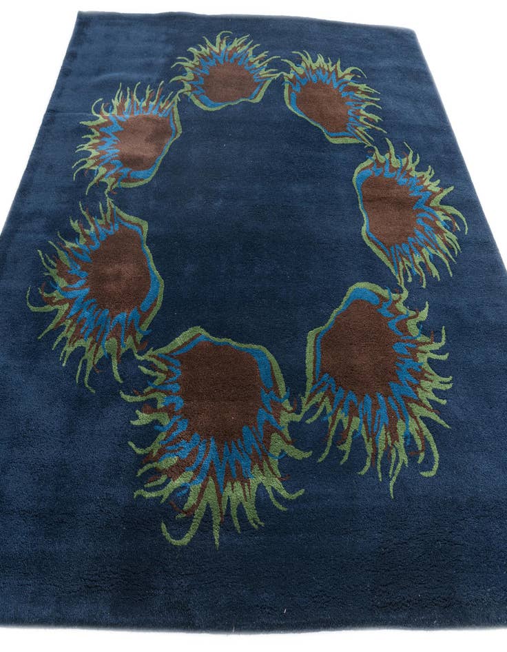 Detail image of  7' 6 x 7' 6 Agra Square Rug