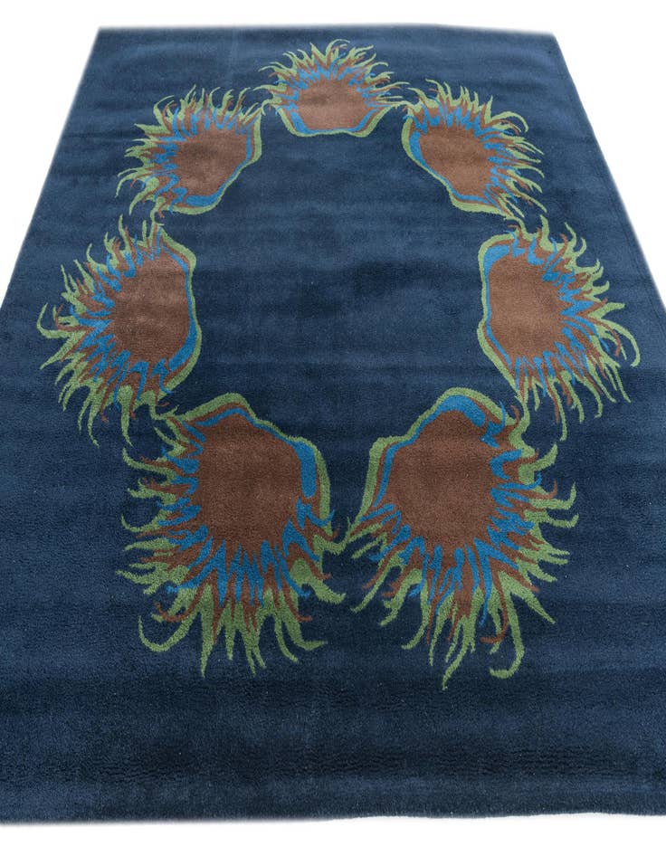 Detail image of  7' 6 x 7' 7 Agra Square Rug