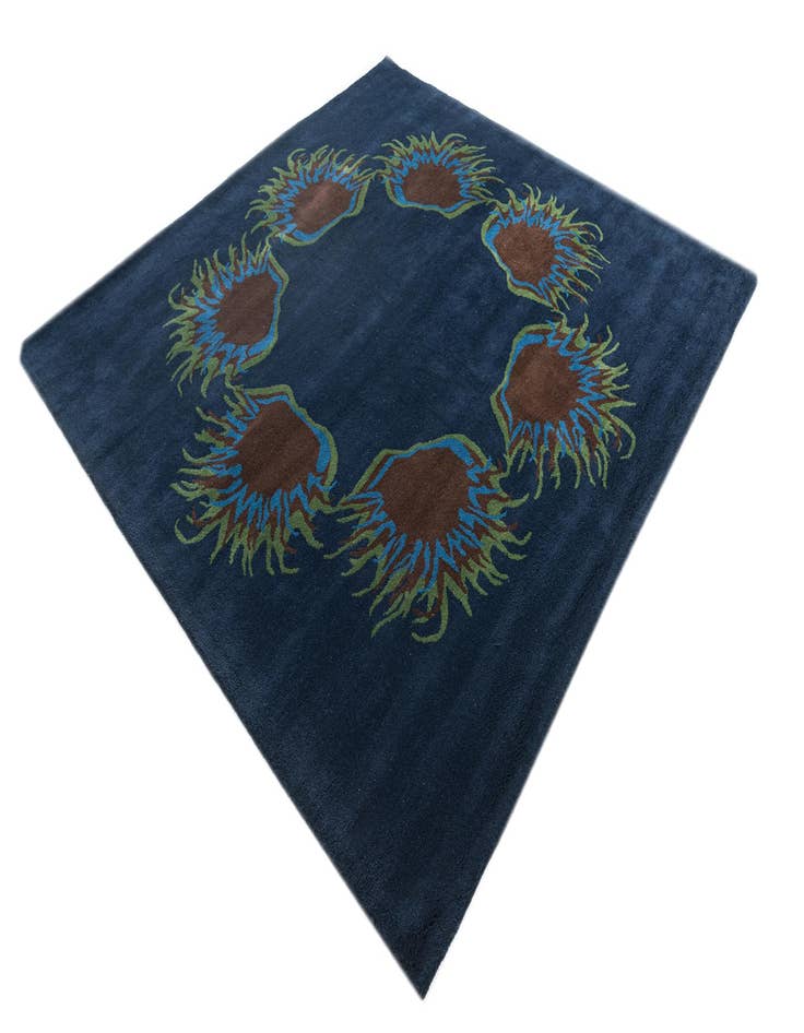 Detail image of  7' 6 x 7' 7 Agra Square Rug