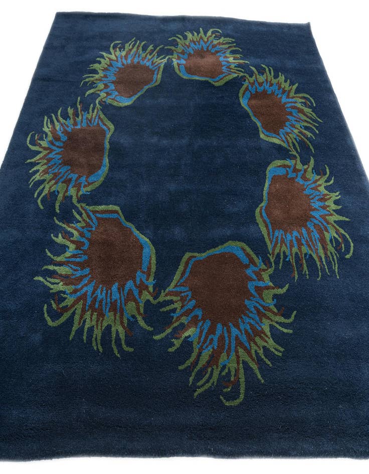 Detail image of  7' 6 x 7' 7 Agra Square Rug