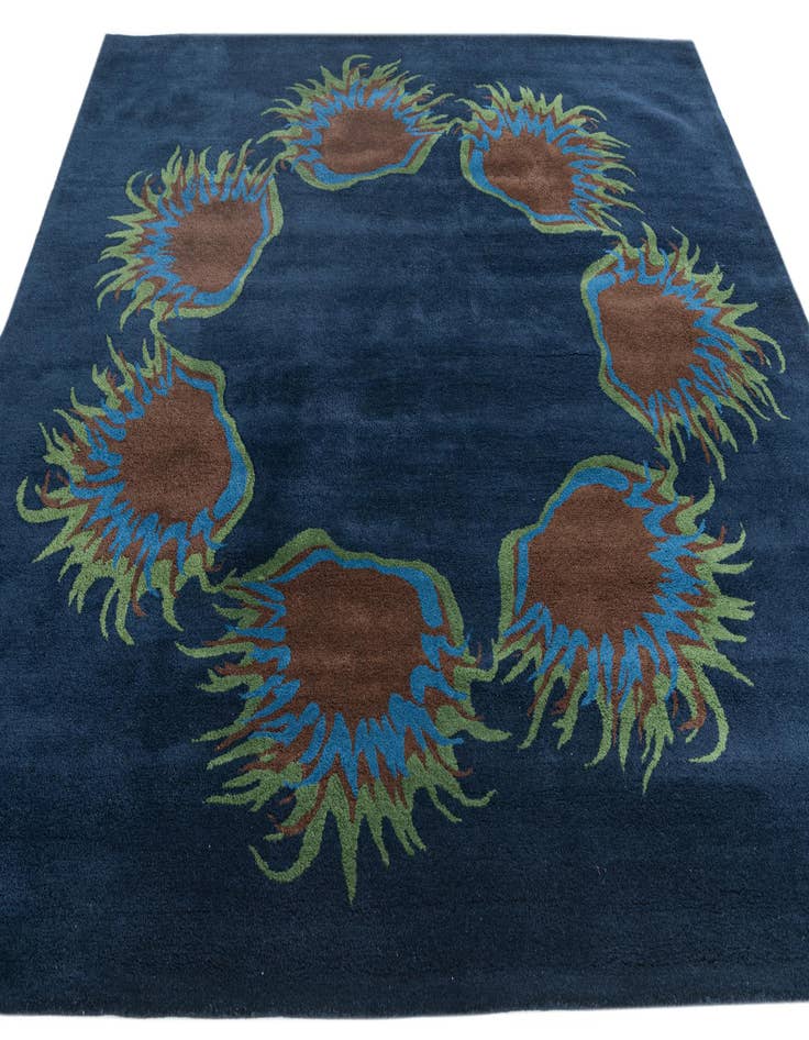 Detail image of  7' 6 x 7' 6 Agra Square Rug