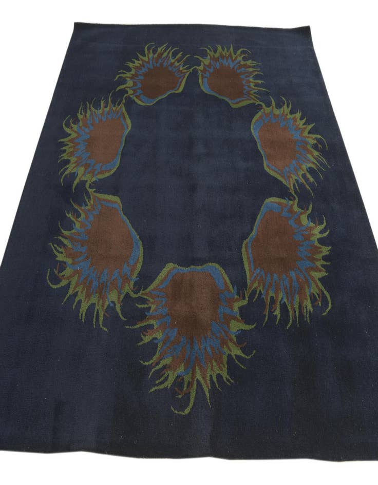 Detail image of  7' 7 x 7' 7 Agra Square Rug