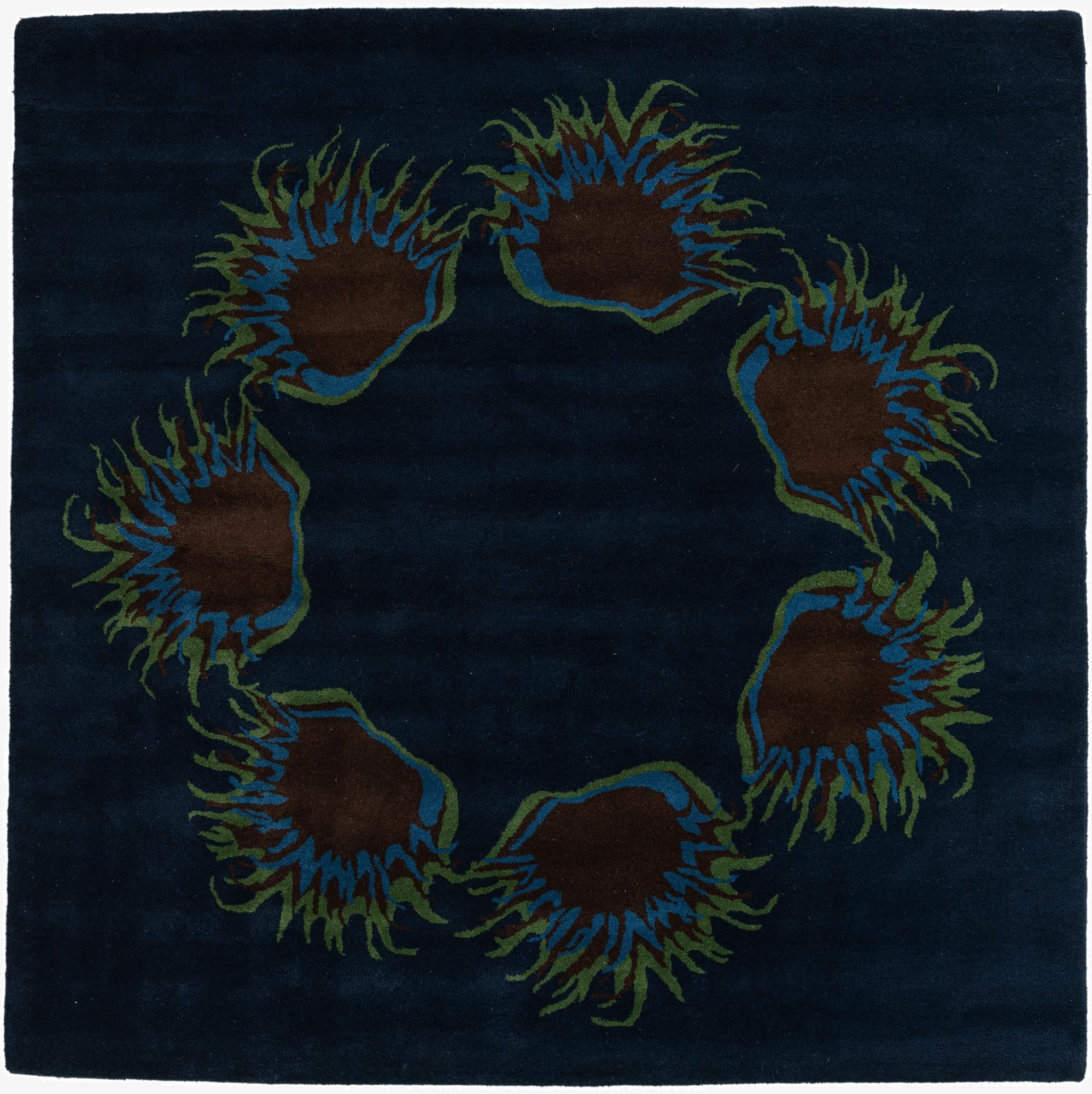  7' 7 x 7' 7 Agra Square Rug