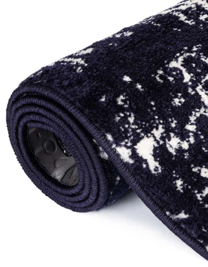 Navy Blue 7' 10 x 7' 10 Arlington Square Rug | Rugs.com