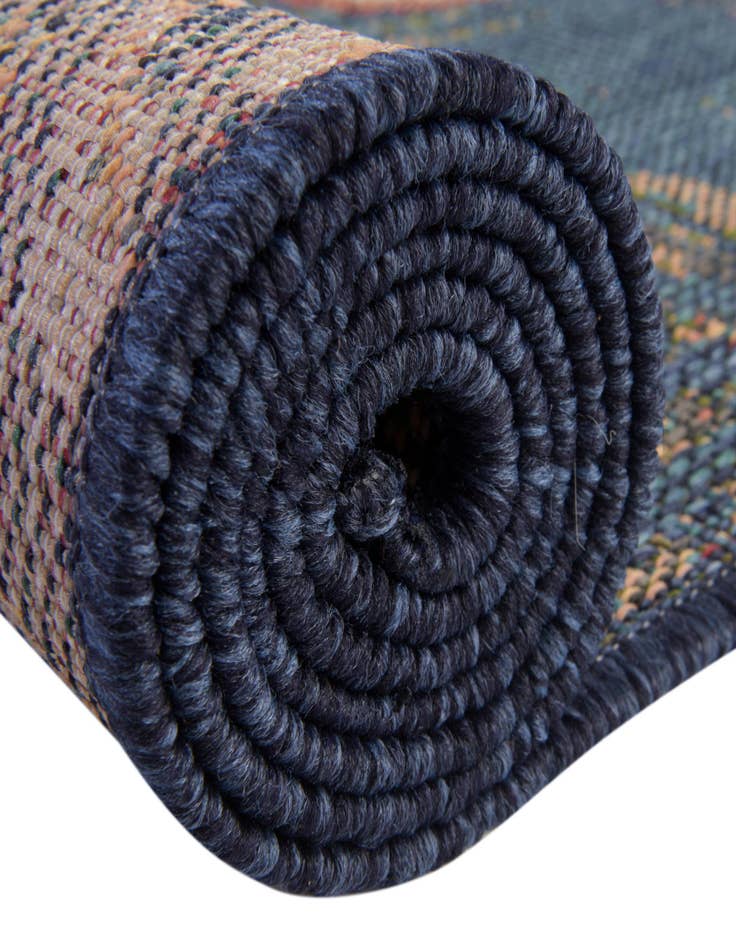 Detail image of  7' 10 x 7' 10  Washable Baja Indoor / Outdoor Square Rug