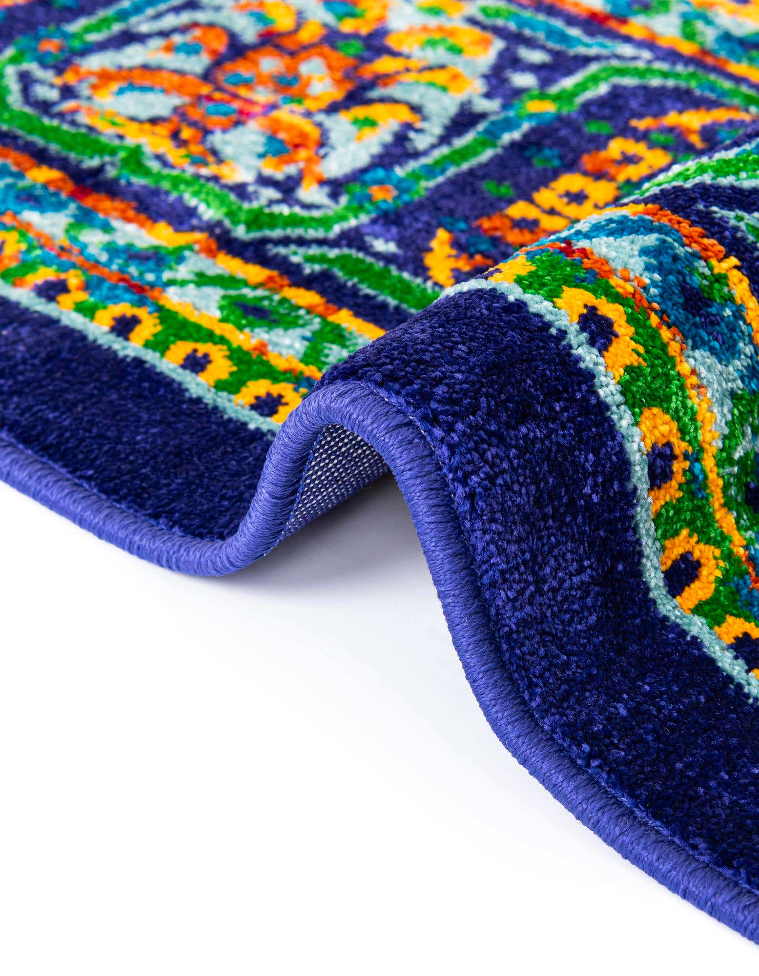 Navy Blue 10' x 10' Calypso Square Rug | Rugs.com