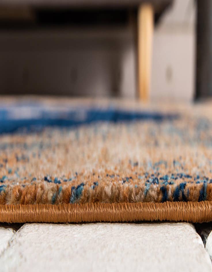 Detail image of  4' 5 x 4' 5 Charlestown Square Rug