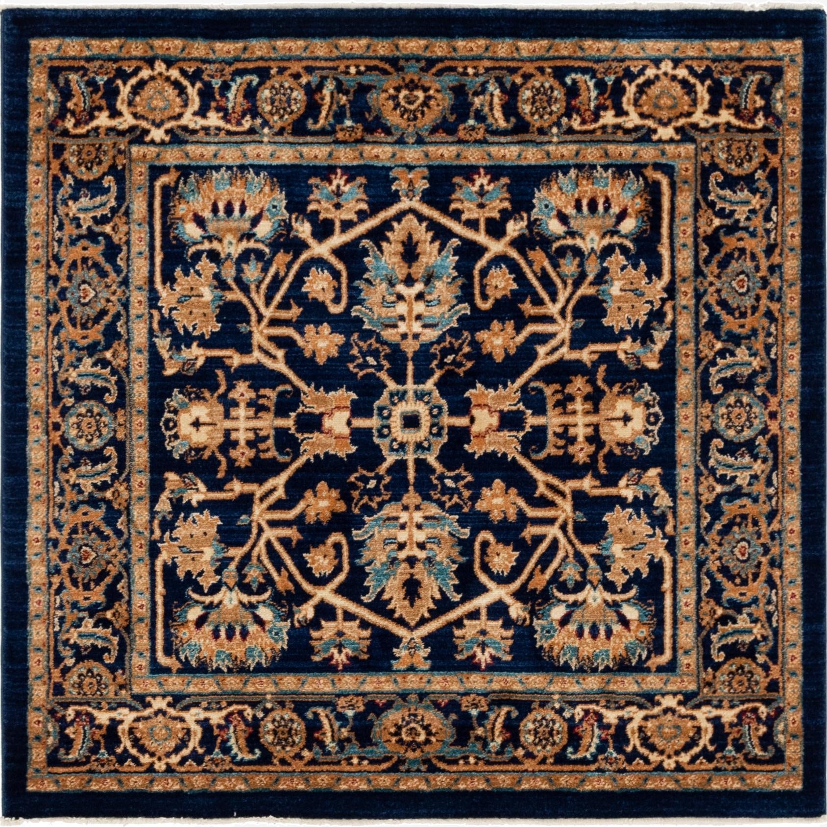  4' 5 x 4' 5 Charlestown Square Rug
