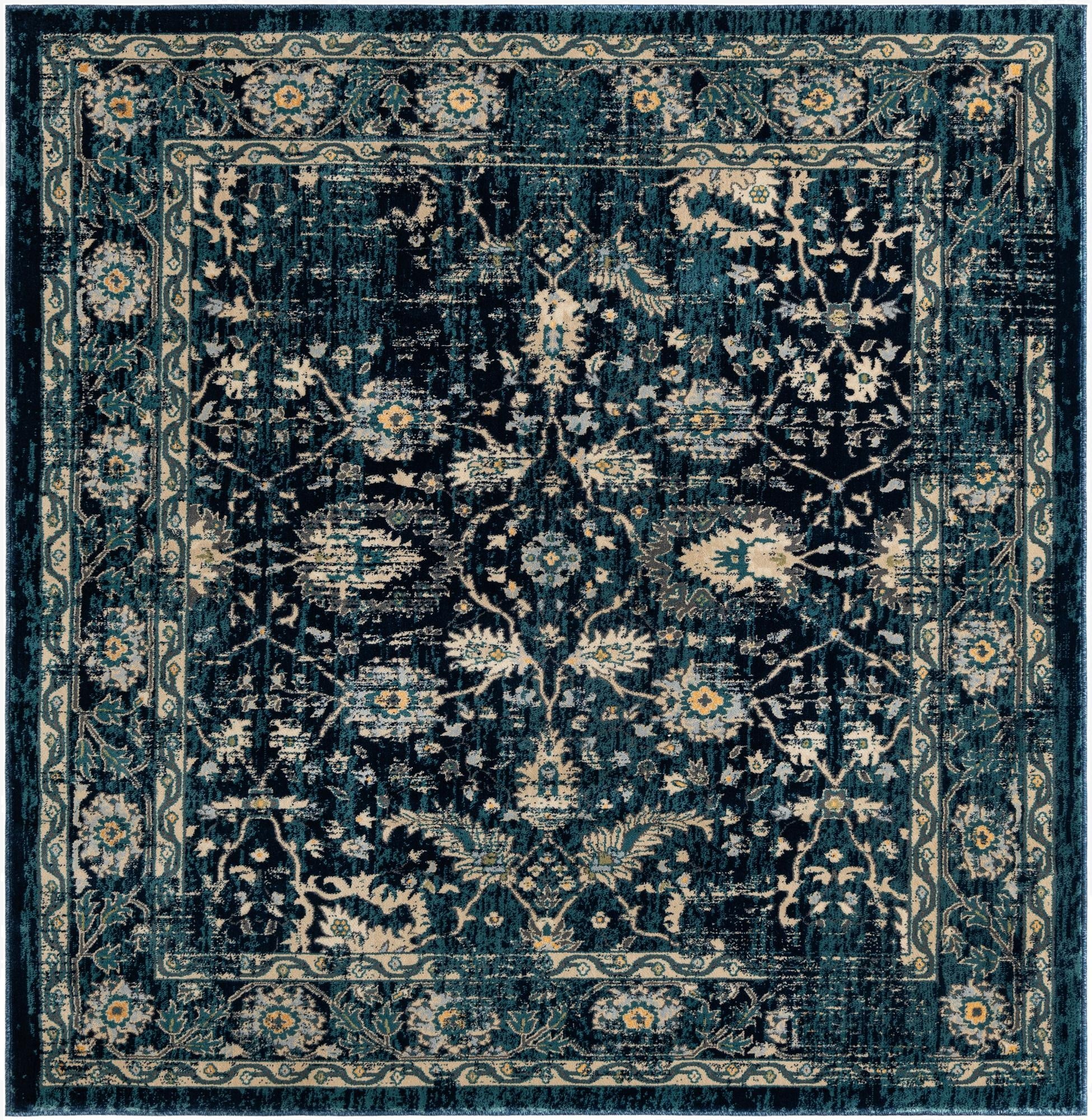  6' x 6' Dahlia Square Rug