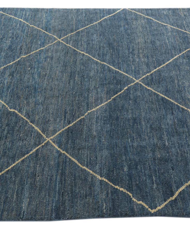 Detail image of  5' x 6' 4  Hand Knotted Darya Wool Square Rug