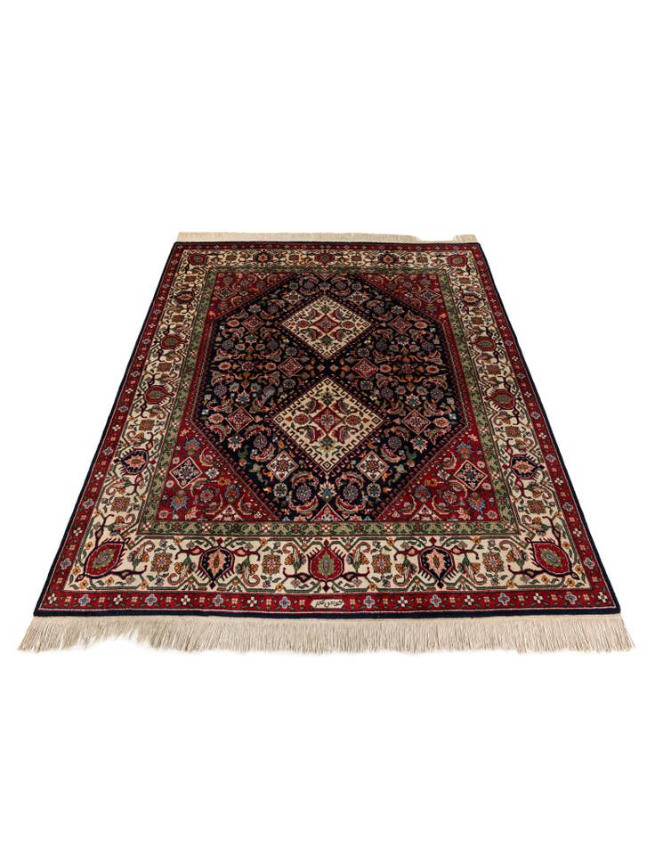 Detail image of  7' 5 x 8' 8  Hand Knotted Farahan Oriental Wool Square Rug