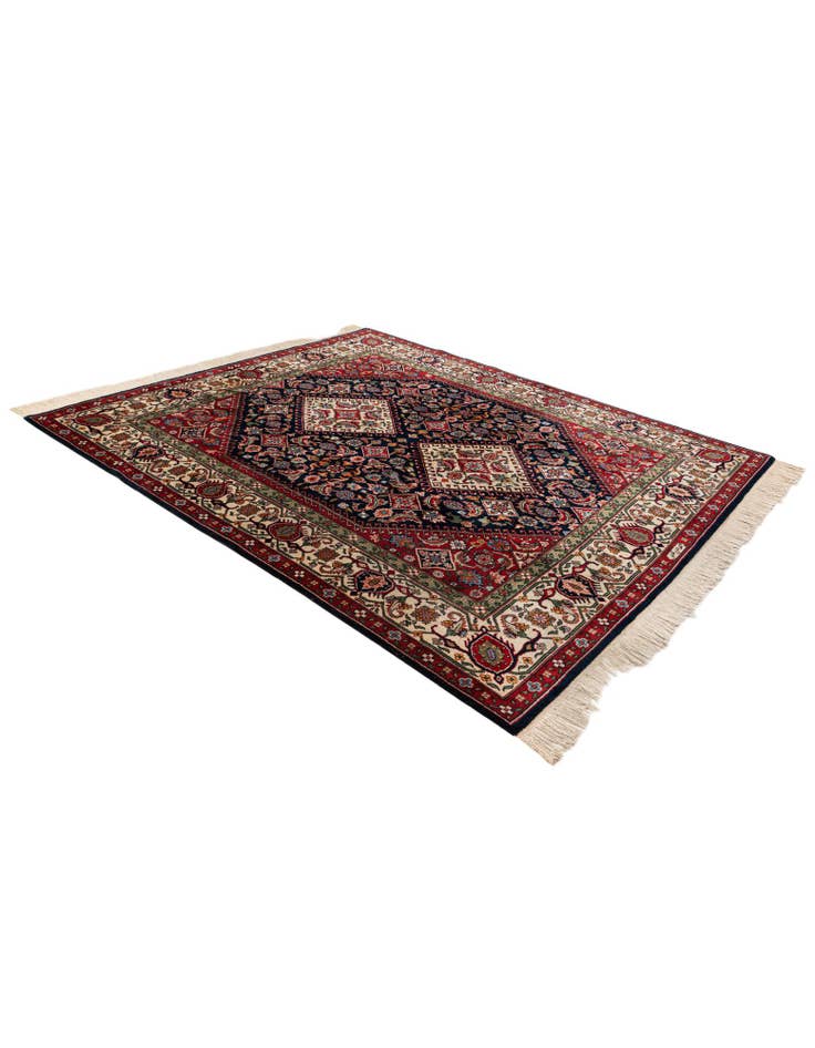 Detail image of  7' 5 x 8' 8  Hand Knotted Farahan Oriental Wool Square Rug