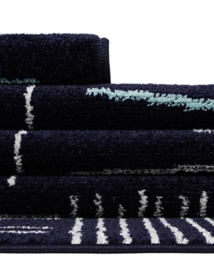 Detail image of  7' 10 x 7' 10 Hanahan Square Rug