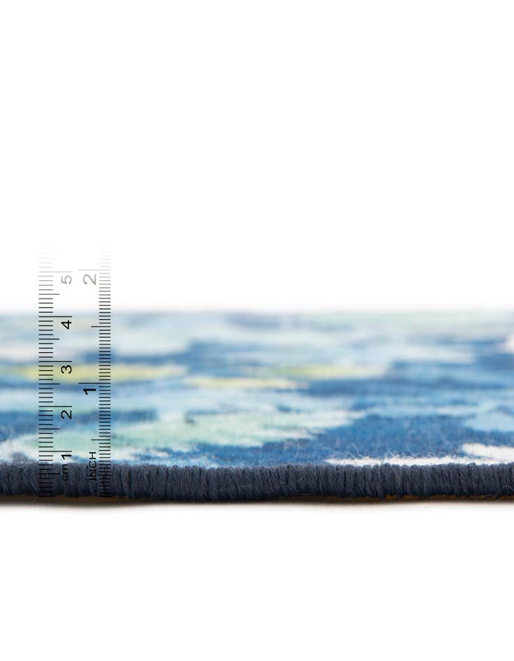 Detail image of  7' 10 x 7' 10  Washable Jill Zarin Caribbean Indoor / Outdoor Square Rug