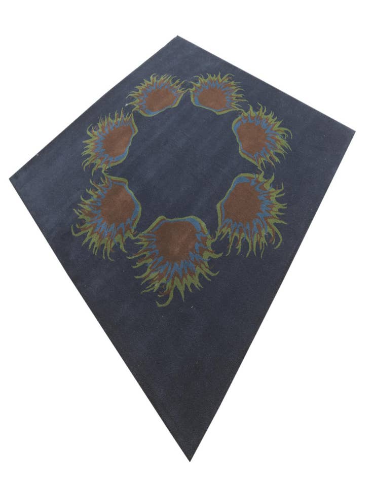 Detail image of  7' 6 x 7' 7 Luna Wool Square Rug