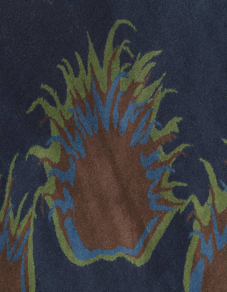 Detail image of  7' 6 x 7' 7 Luna Wool Square Rug