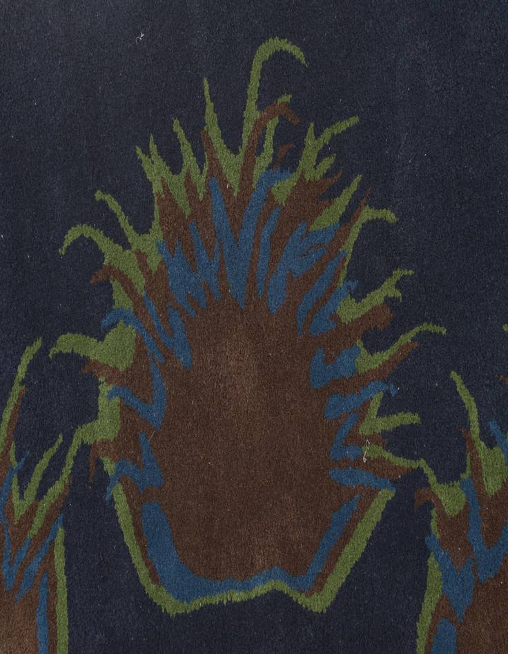 Detail image of  7' 5 x 7' 6 Luna Wool Square Rug