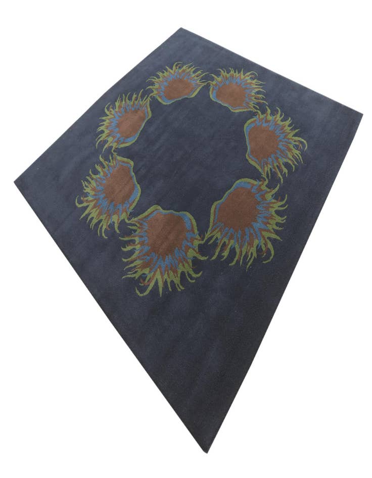 Detail image of  7' 6 x 7' 7 Luna Wool Square Rug