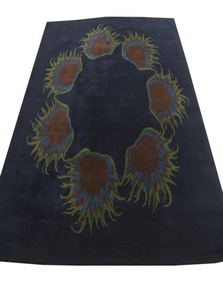 Detail image of  7' 6 x 7' 7 Luna Wool Square Rug