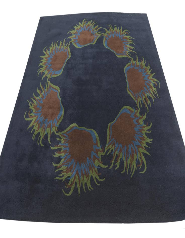 Detail image of  7' 6 x 7' 7 Luna Wool Square Rug