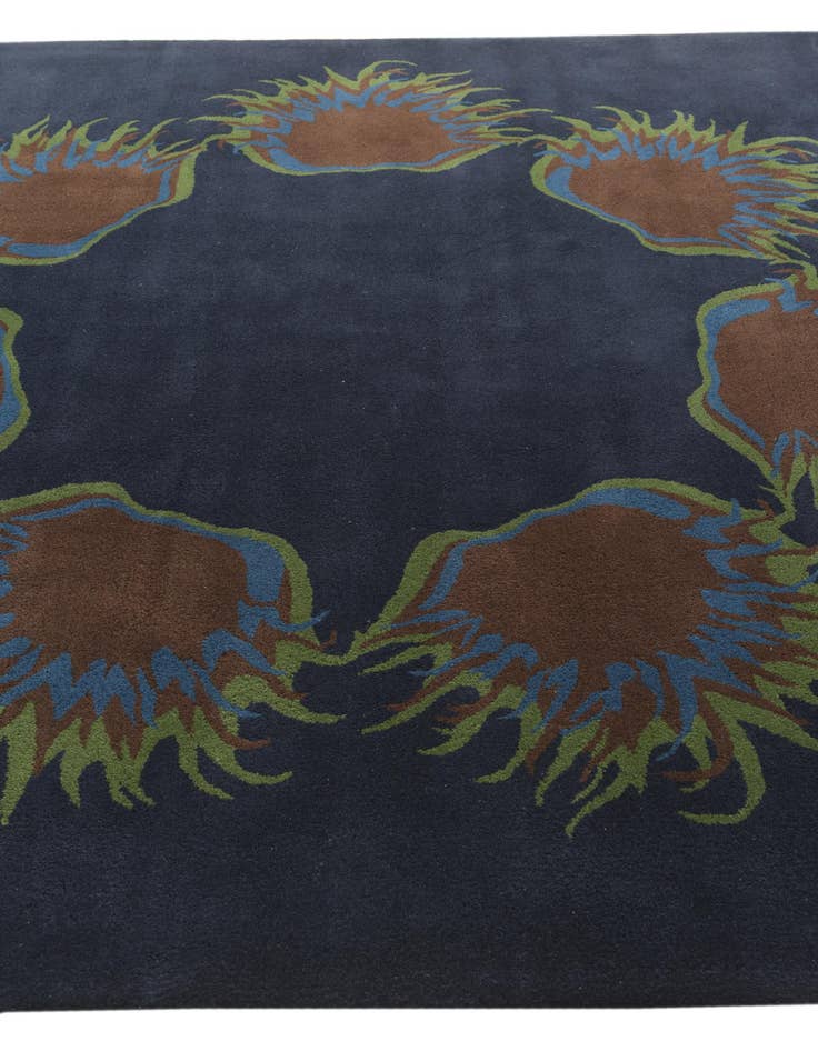 Detail image of  7' 6 x 7' 7 Luna Wool Square Rug