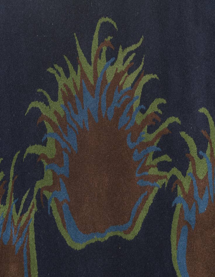 Detail image of  7' 6 x 7' 7 Luna Wool Square Rug