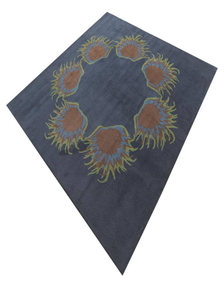 Detail image of  7' 5 x 7' 6 Luna Wool Square Rug