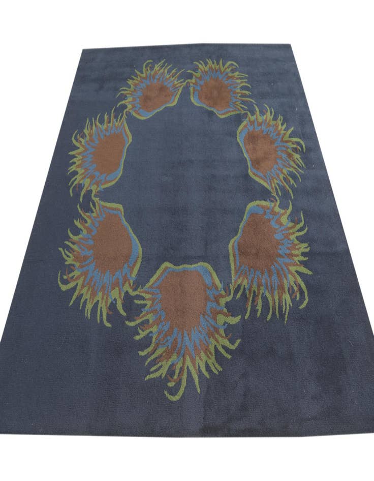 Detail image of  7' 5 x 7' 6 Luna Wool Square Rug