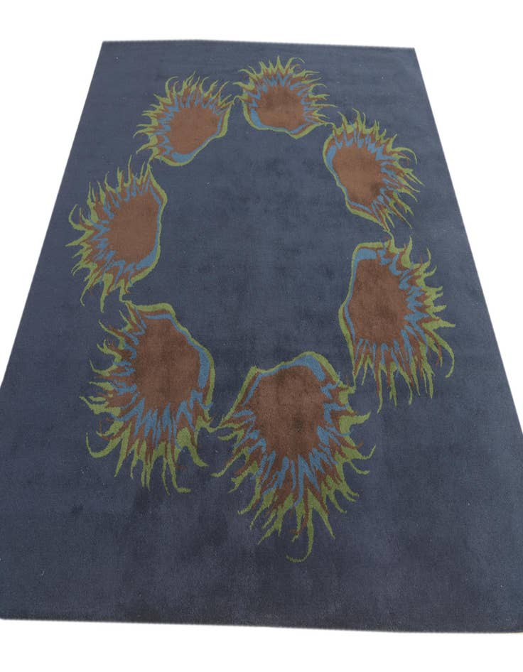 Detail image of  7' 5 x 7' 6 Luna Wool Square Rug