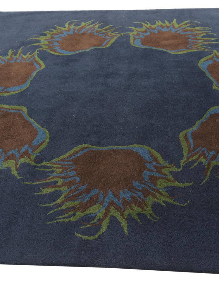 Detail image of  7' 5 x 7' 6 Luna Wool Square Rug