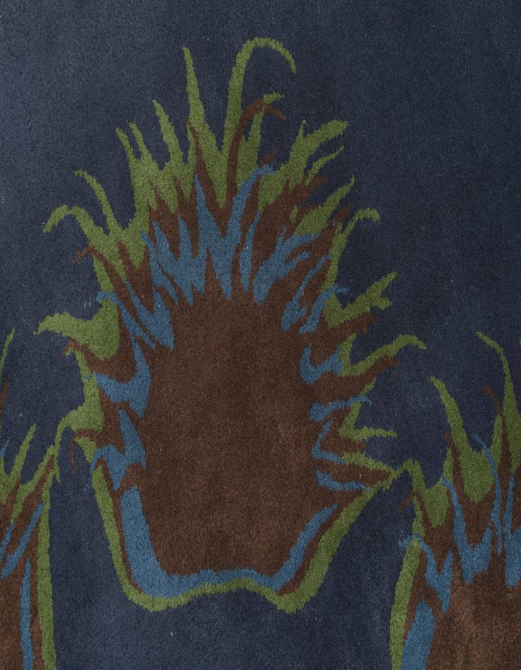 Detail image of  7' 5 x 7' 6 Luna Wool Square Rug