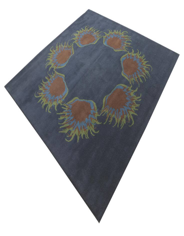 Detail image of  7' 5 x 7' 6 Luna Wool Square Rug