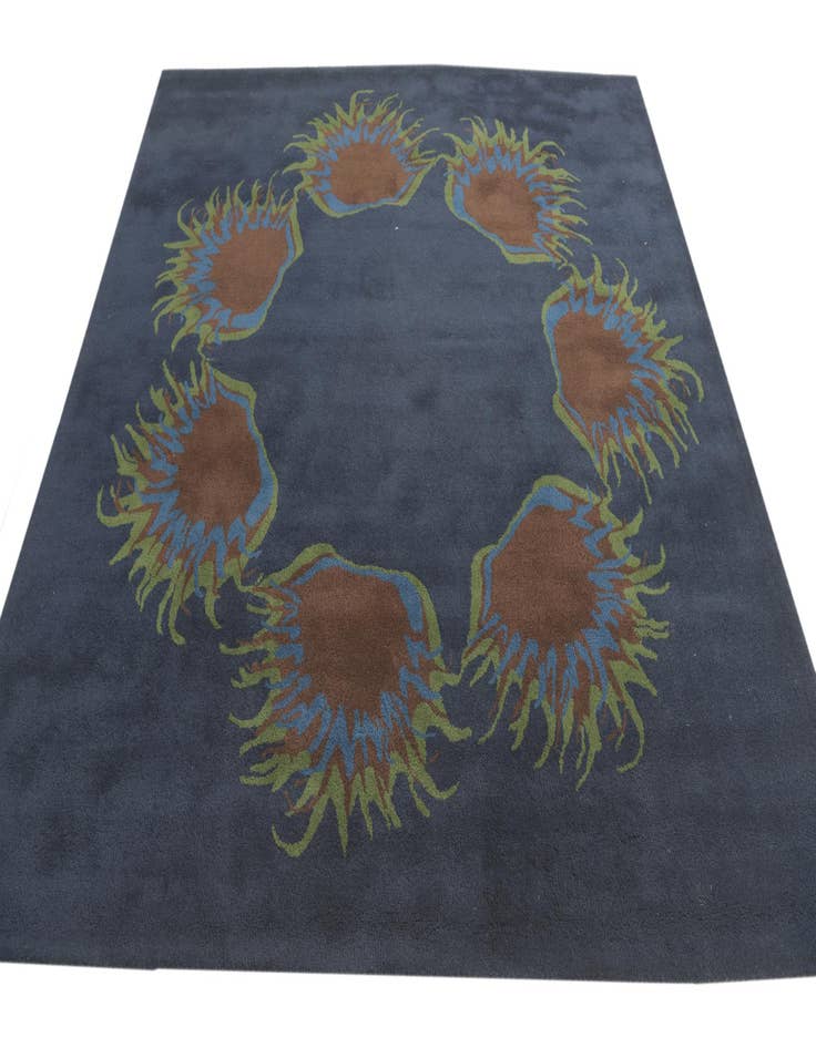 Detail image of  7' 5 x 7' 6 Luna Wool Square Rug