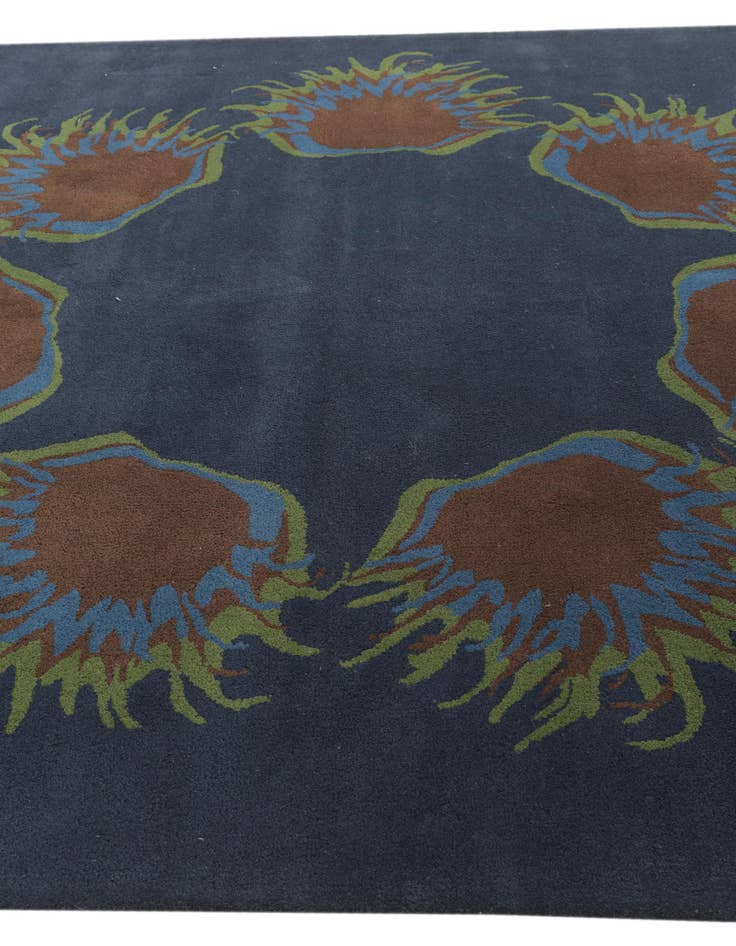 Detail image of  7' 5 x 7' 6 Luna Wool Square Rug