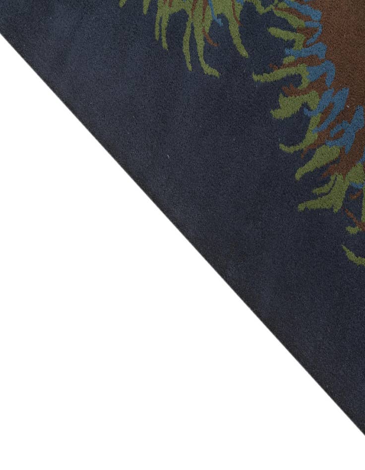 Detail image of  7' 5 x 7' 6 Luna Wool Square Rug