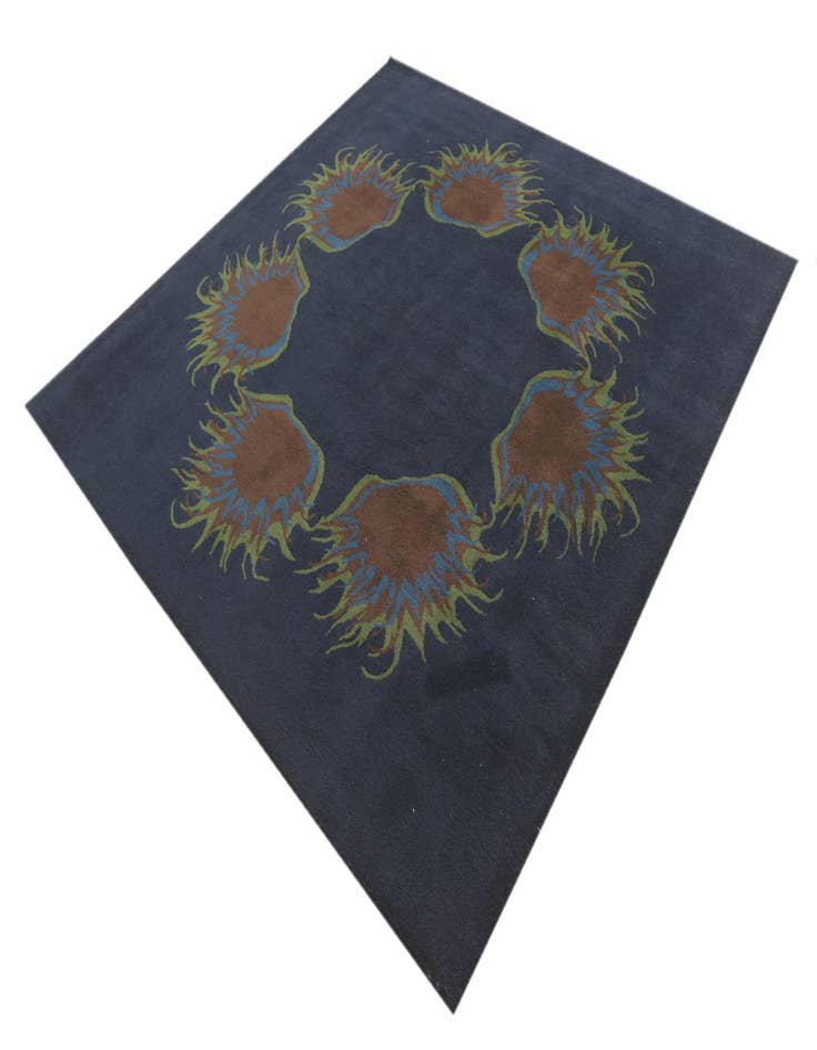 Detail image of  7' 6 x 7' 6 Luna Wool Square Rug