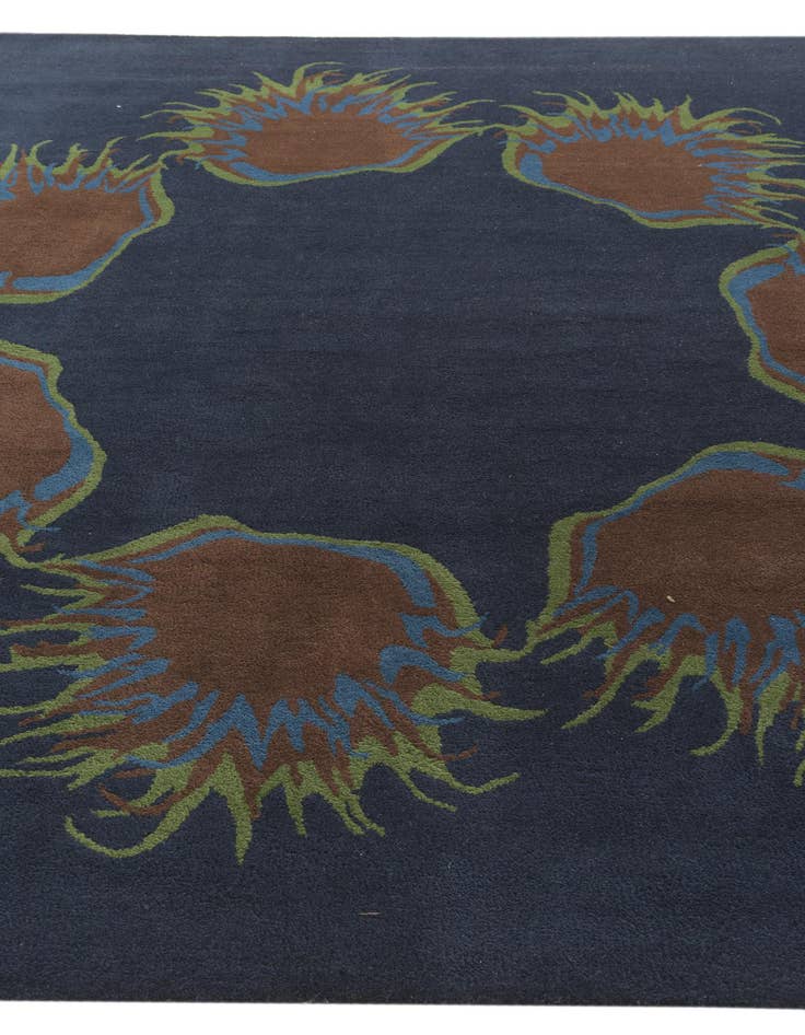 Detail image of  7' 6 x 7' 6 Luna Wool Square Rug