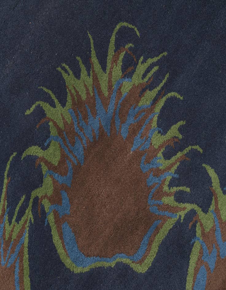 Detail image of  7' 6 x 7' 6 Luna Wool Square Rug