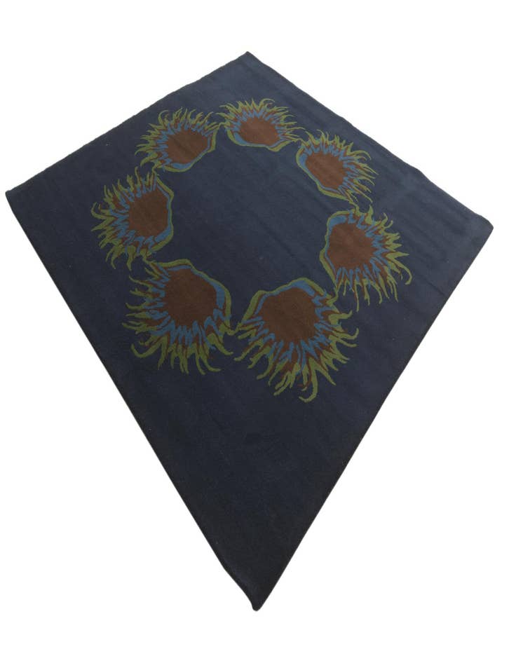 Detail image of  7' 4 x 7' 7 Luna Wool Square Rug