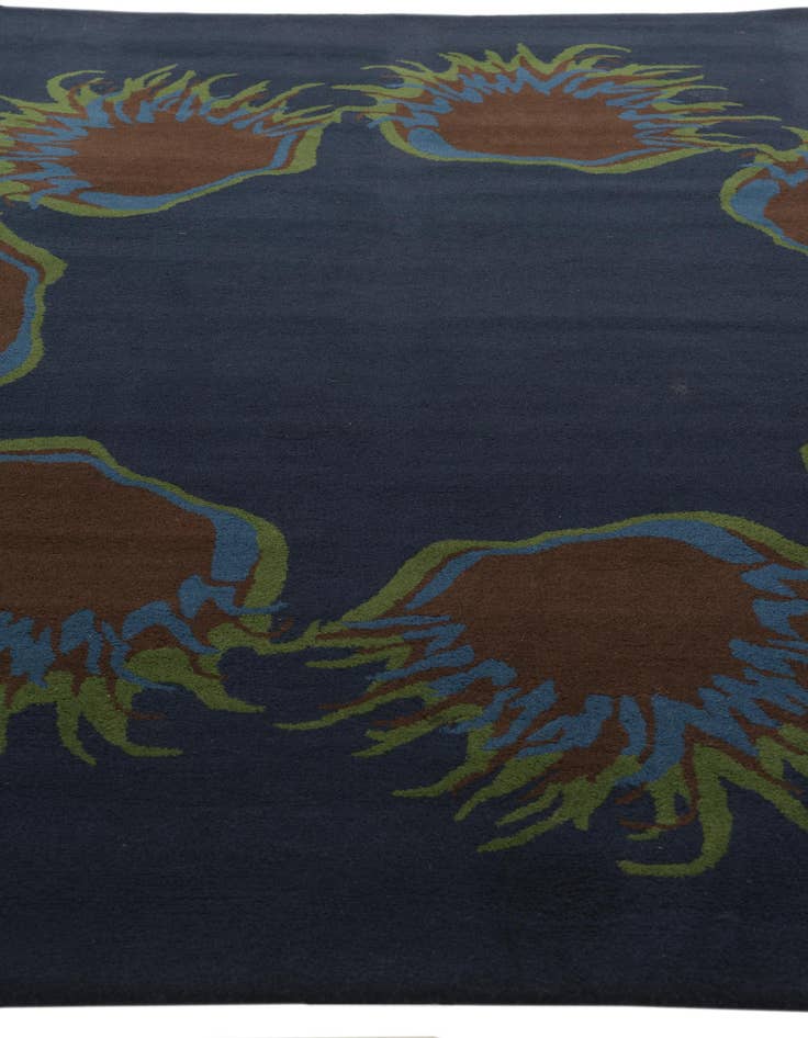 Detail image of  7' 4 x 7' 7 Luna Wool Square Rug