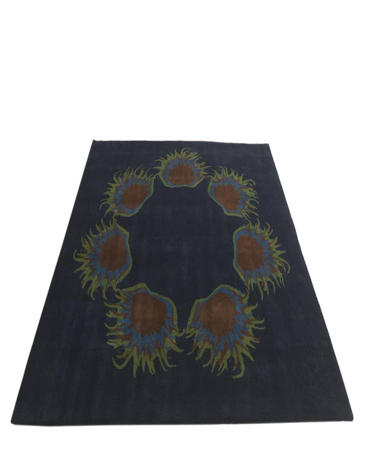 Detail image of  7' 6 x 7' 7 Luna Wool Square Rug