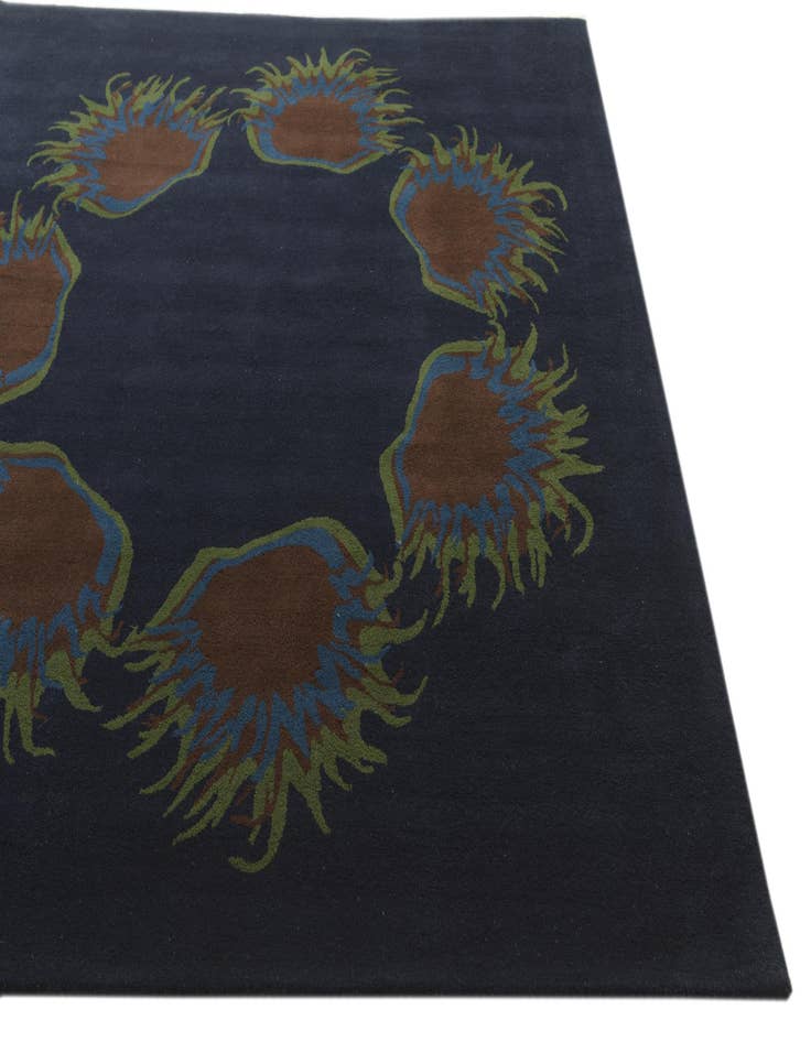 Detail image of  7' 6 x 7' 7 Luna Wool Square Rug