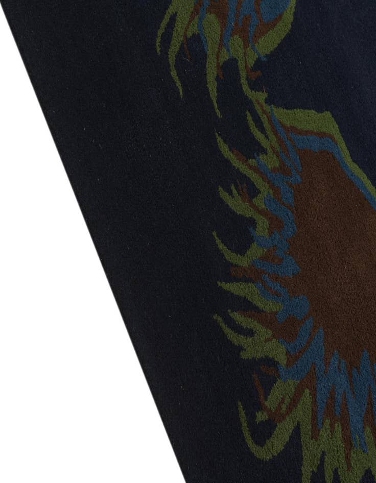 Detail image of  7' 6 x 7' 7 Luna Wool Square Rug