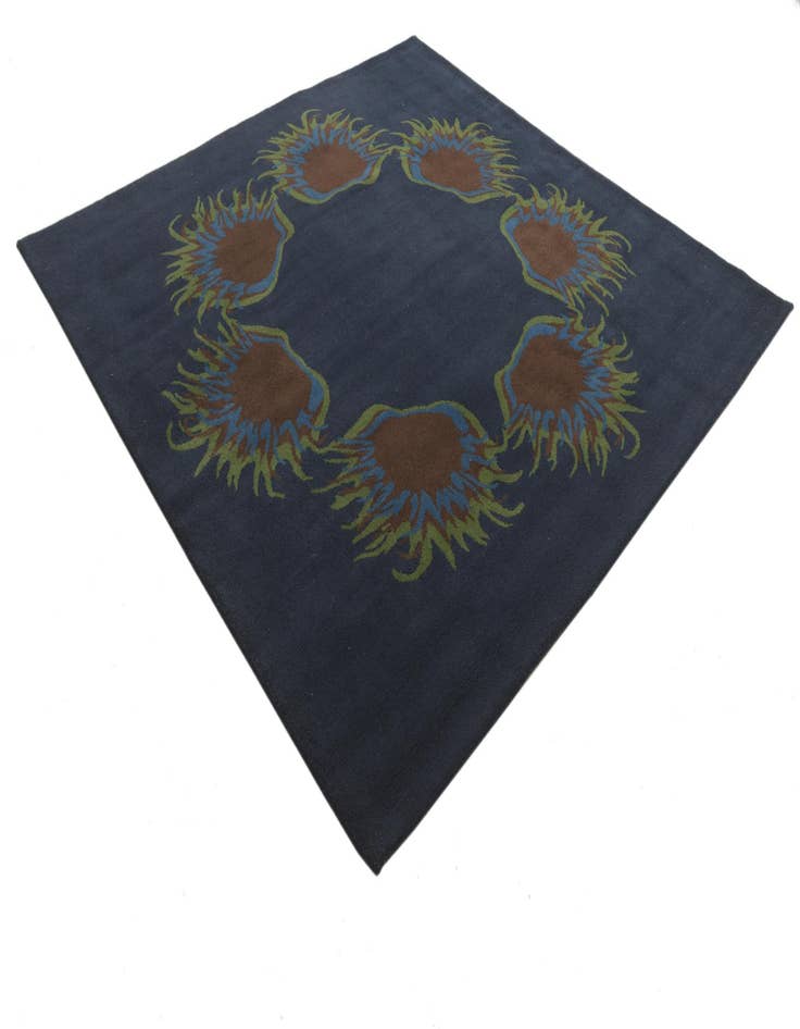 Detail image of  7' 6 x 7' 7 Luna Wool Square Rug