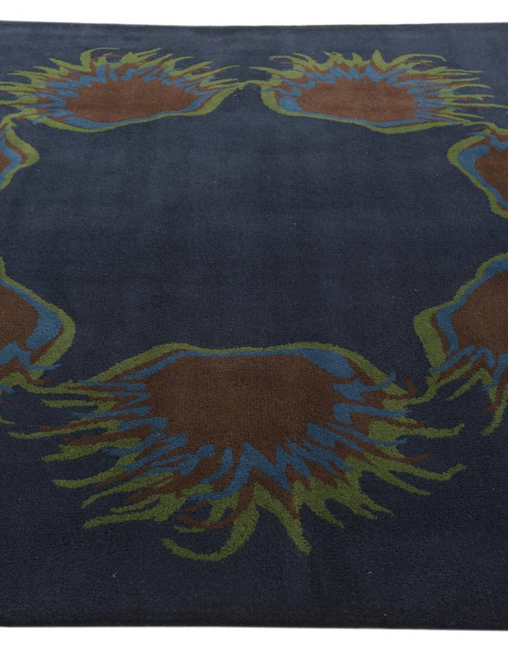 Detail image of  7' 6 x 7' 7 Luna Wool Square Rug