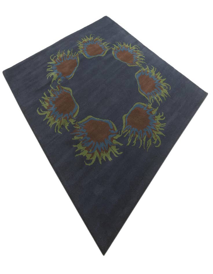 Detail image of  7' 7 x 7' 7 Luna Wool Square Rug